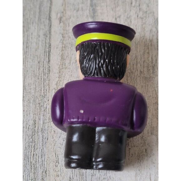 Battat purple conductor construction person doll toy figure - Picture 4 of 4